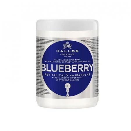 Tratamente par - Kallos masca par 1000ml blueberry