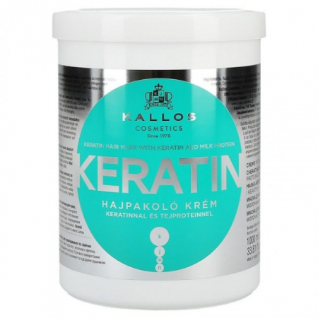 Tratamente par - Kallos masca par 1000ml keratin