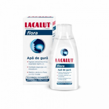 Apa de gura - Lacalut apa gura 300ml flora