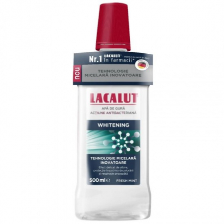Apa de gura - Lacalut apa gura micelara 500ml whitening