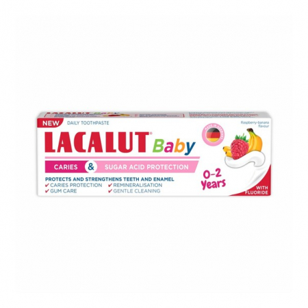 Pasta dinti - Lacalut baby pasta dinti 0-2 ani