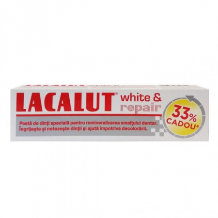 Ingrijirea corpului - Lacalut pasta dinti 100ml white repair