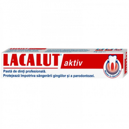 Ingrijirea corpului - Lacalut pasta dinti 75ml aktiv