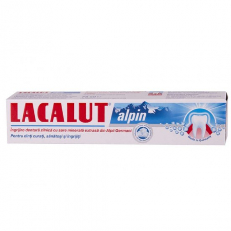 Ingrijirea corpului - Lacalut pasta dinti 75ml alpin