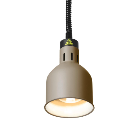 Lampa de caldura cilindrica HENDI, bej, 230V/250W, 175x(H)250mm [2]