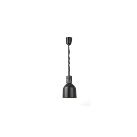 Lampa de incalzire cilindrica, culoare negru, ø175x(H)250 [0]