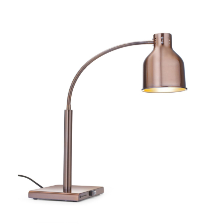 Grill-uri și lămpi de încălzire - Lampă de încălzire flexibilă, culoare cupru, 250 W, 268 x 200 x H 660 mm