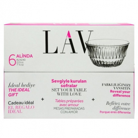 Vase si accesorii bucatarie - Lav castron alinda aln240 215cc 6buc/set