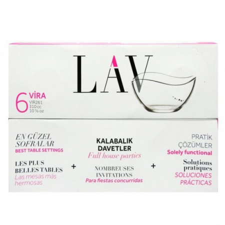 Boluri - Lav castron vira vir261 310cc 6buc/set