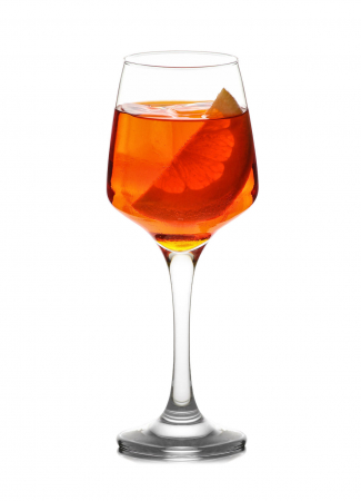 Pahare cu Picior Lav Lal 592, 400 ml, Sticlă Transparentă - 6 Buc / Set [1]
