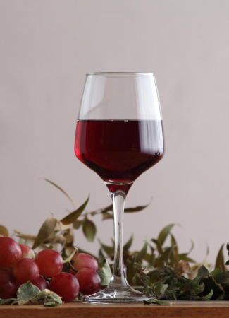 Pahare cu Picior Lav Lal 592, 400 ml, Sticlă Transparentă - 6 Buc / Set [4]