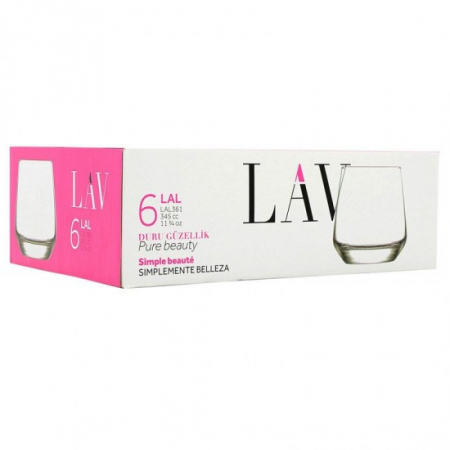Lav pahare lal 361 345cc 6buc/set [2]