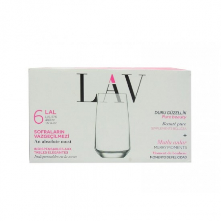 Lav pahare lal 376 480cc 6buc/set [2]