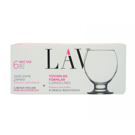 Lav pahare nectar 14 280cc 6buc/set [2]