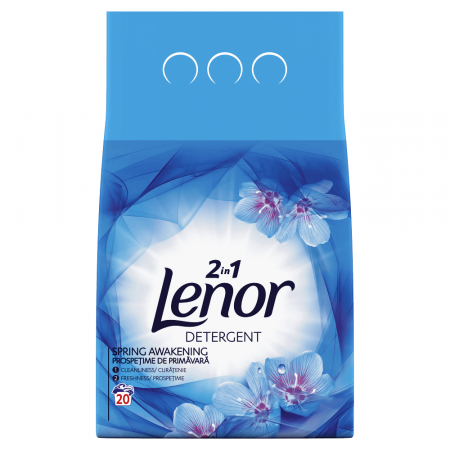 Detergenti rufe - Lenor detergent rufe automat 2kg spring awakening 2in1