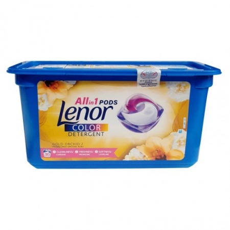 Detergenti rufe - Lenor detergent rufe capsule 36buc gold orchid color