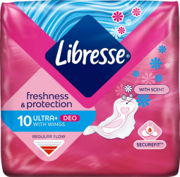Absorbante - Libresse absorbante 10buc normal ultra thin deo fresh