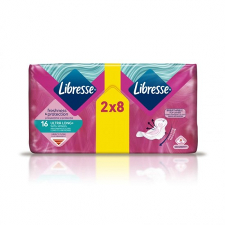 Ingrijirea corpului - Libresse ultra long 16buc freshness protection
