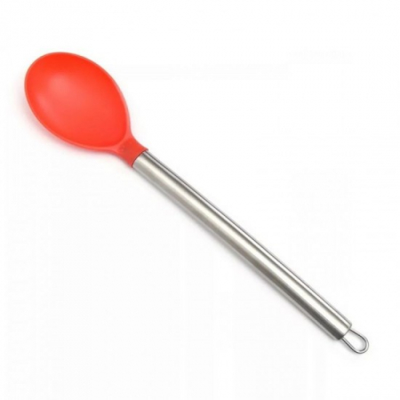 Linguri - Lingura de silicon cu maner de inox mx