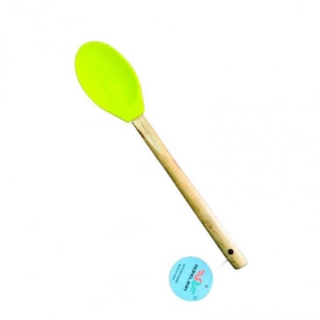 Linguri - Lingura silicon maner lemn mx