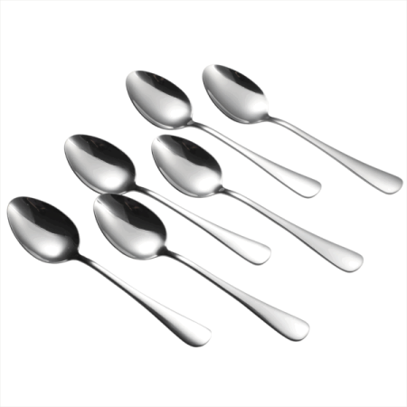 Linguri - Linguriță din Inox Canada - 6 Buc / Set