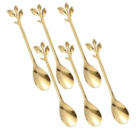 Linguri - Lingurita inox 6 buc lux wow