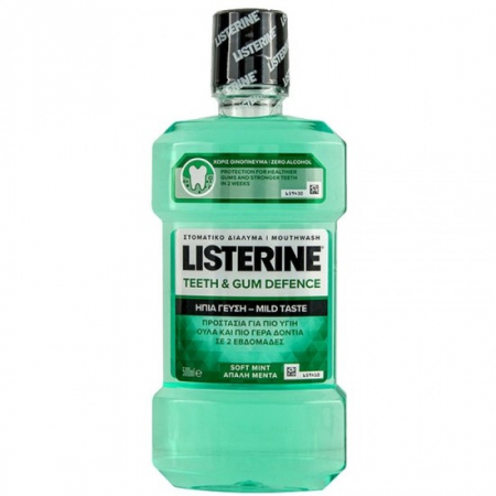 Apa de gura - Listerine apa gura 500ml teeth gum