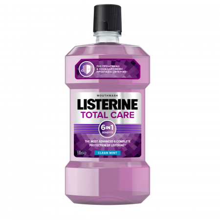 Apa de gura - Listerine apa gura 500ml total care clean mint
