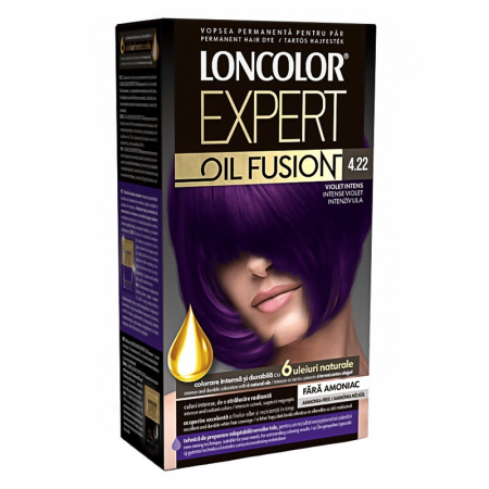 Vopsea par - Loncolor expert oil fusion vopsea par 4.22 violet intens