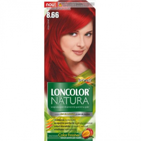 Vopsea par - Loncolor natura vopsea par 8/66 rosu coral