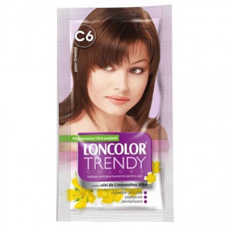 Vopsea par - Loncolor trendy nuantator c6 saten oriental 2x25 ml