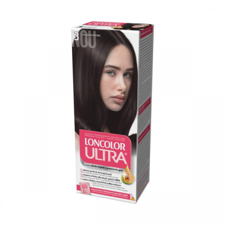 Vopsea par - Loncolor ultra vopsea par 3 cenusiu inchis