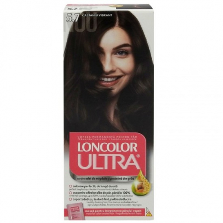 Vopsea par - Loncolor ultra vopsea par 5/7 castaniu vibrant