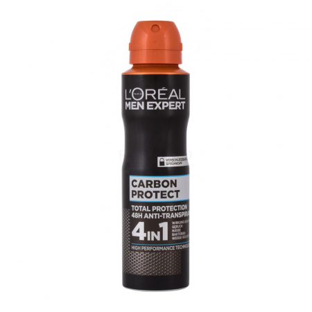Ingrijirea corpului - Loreal expert antiperspirant deo men 250ml carbon protect