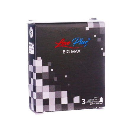 Prezervative - Love Plus Prezervative Big Max 3 Buc / Cutie