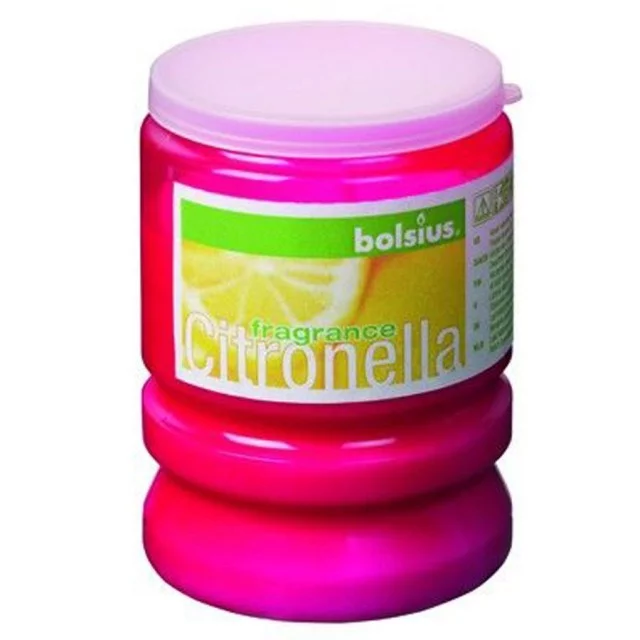 Uz casnic si menaj - Lumanare citronella party roz 440