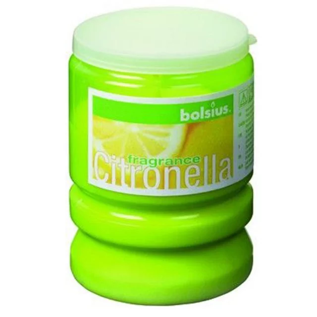Uz casnic si menaj - Lumanare citronella party verde 474