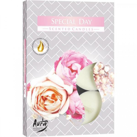 Lumanari - Lumanare pastila parfumata p15-288 special day 6buc/set