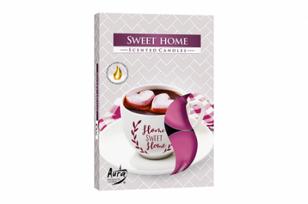 Lumanari - Lumanare pastila parfumata p15-37 sweet home 6buc/set