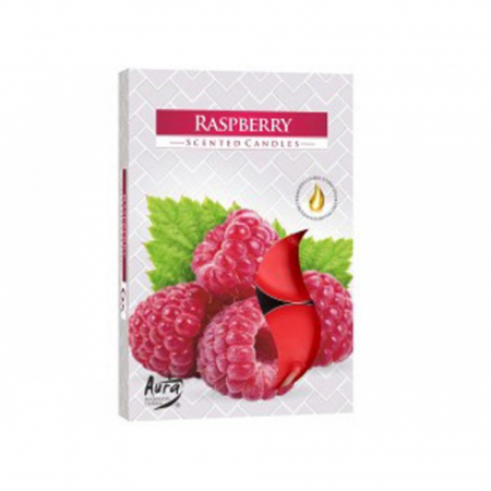 Lumanari - Lumanare pastila parfumata p15-42 raspberry 6buc/set