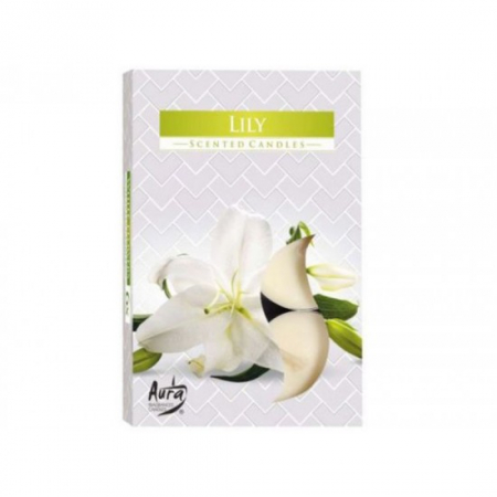 Uz casnic si menaj - Lumanare pastila parfumata p15-58 lily 6buc/set