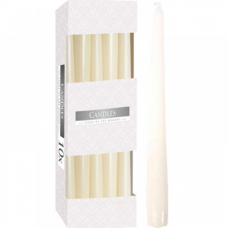 Lumanari - Lumanari conice s30-011 crem ivory 10buc/set