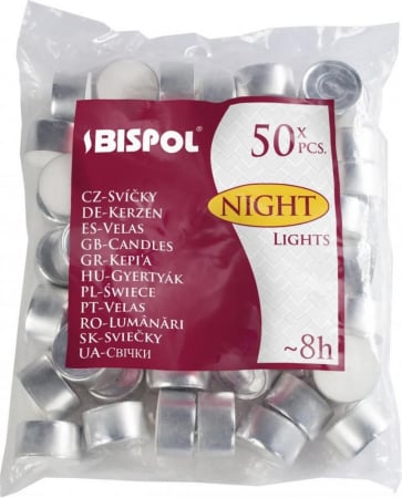 Lumanari - Lumanari pastila tl8-50 50buc/set