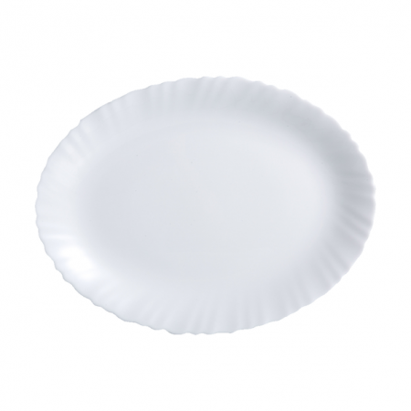 Vase si accesorii bucatarie - Luminarc platou oval feston 33cm e8862