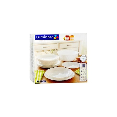 Vase si accesorii bucatarie - Luminarc set 19pcs feston 14977