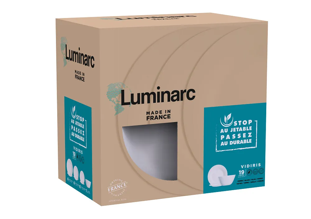 Vase si accesorii bucatarie - Luminarc set 19pcs vidiris q6558