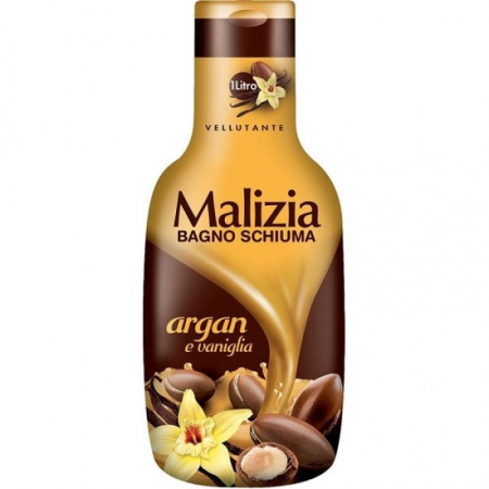 Gel dus - Malizia spumant baie 1l argan&vanilie