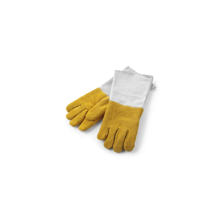 Cuptoare profesionale - Manusi pentru cuptor Hendi, din piele, cu degete, lungime 460 mm, rezistente la temperaturi de pana la 250 C
