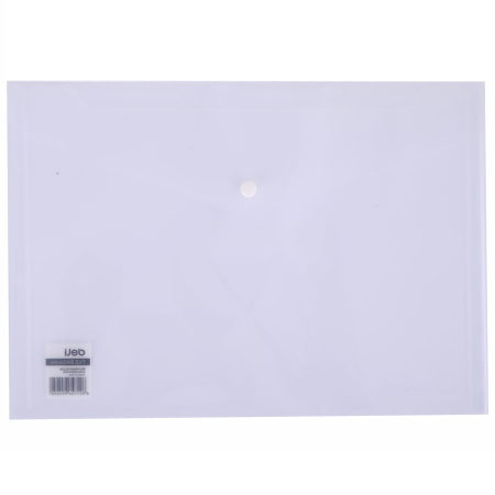 Mape - Mapa Plastic cu Buton A4 Transparenta Deli