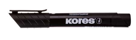 Birotica & Papetarie - Marker permanent negru varf rotund 3 mm – Kores